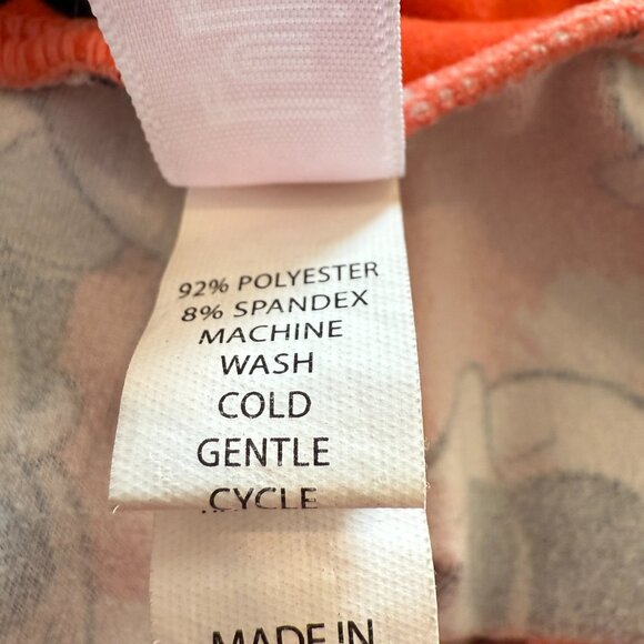 LuLaRoe Disney TC MINNIE MOUSE Citrus Orange POLKA DOT Leggings One Size - Picture 3 of 8